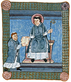 Abbot and monk.